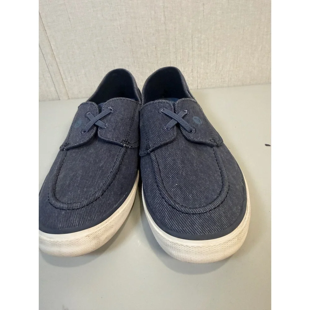 Sperry Womens Seacycled Twill Loafer Casual Shoe - Size 11‎ Navy - STS88787